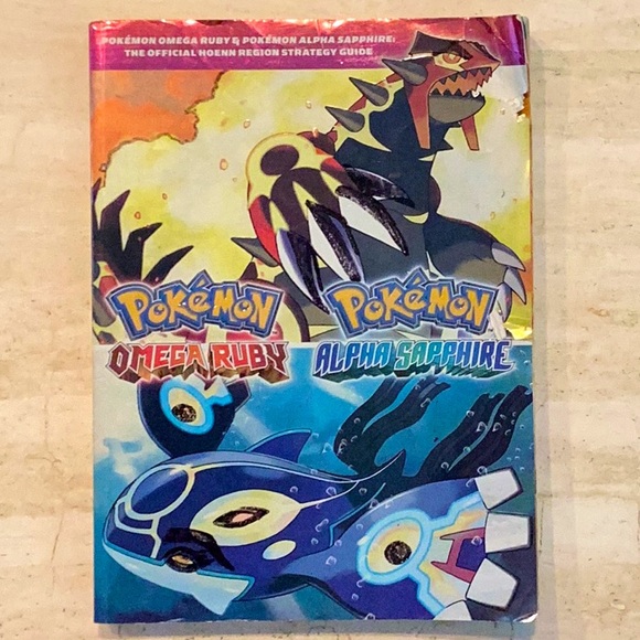 Pokemon Other - Pokemon Omega Ruby & Pokemon Alpha Sapphire Official Hoenn Region Strategy Guide